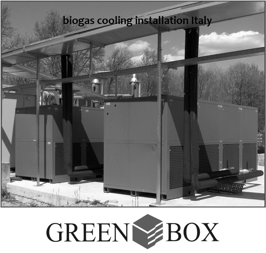 Biogas chillers